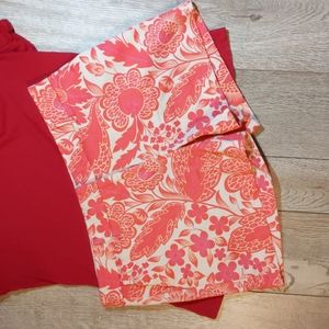 Size 6 . Kenar Flowered Shorts